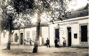 1158- Chebli - La Poste et la Mairie